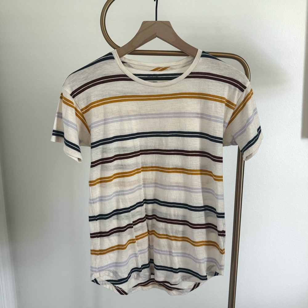 Madewell Whisper Cotton Stripe Tee